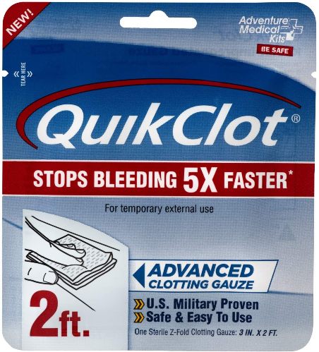 Quikclot Advanced Clotting Gauze 2 foot