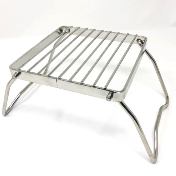 stainless steel folding grill