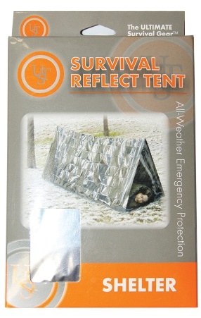 UST Reflective Mylar Tent packaged