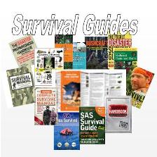 survival guides and books, 
