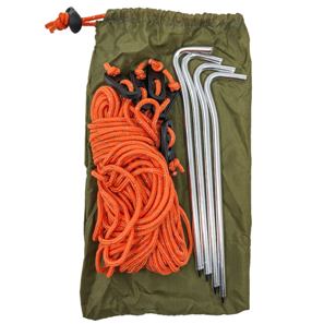 tarp rope and stakes