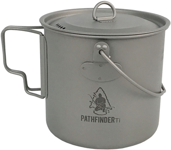 Pathfinder Titanium Bush Pot