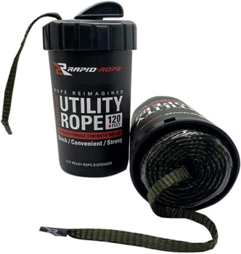 rapid, rope in a can