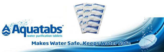 Aquatab Water Purification Tabs